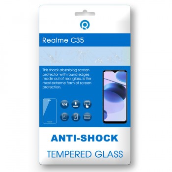 Realme C35 (RMX3511) Sticlă securizată neagră