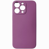 Husa silicon TPU Matte mov, magnet, pentru Apple iPhone 13 Pro