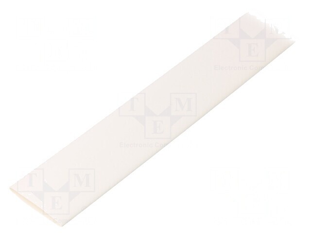 Manşon termocontractabil alb 16mm 1m