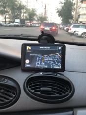 GPS 5&amp;quot; Europa completa 2024 autoturism si TIR + Incarcator auto + suport parbriz foto