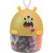 Miniset de modelaj cu 10 culori de plastilina usoara Monstruleti Portocaliu