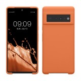 Husa Kwmobile pentru Google Pixel 6 Pro, Portocaliu, Silicon, KWM000013OI047C, Carcasa