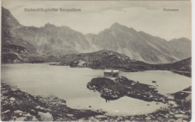 CP SIBIU Hermannstadt Carpatii Transilvaniei BuleaSee lacul balea ND(1917) foto