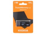 Pendrive KIOXIA HAYABUSA 64GB USB 3.2 Negru USB-A LU301K064GG4