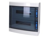 Carcasă pentru aparatură modulară IP65 Albă 36 ABS