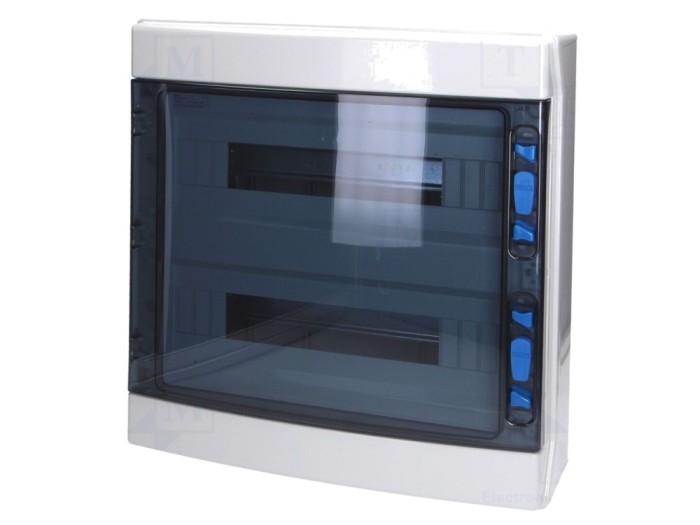 Carcasă pentru aparatură modulară IP65, 36 module