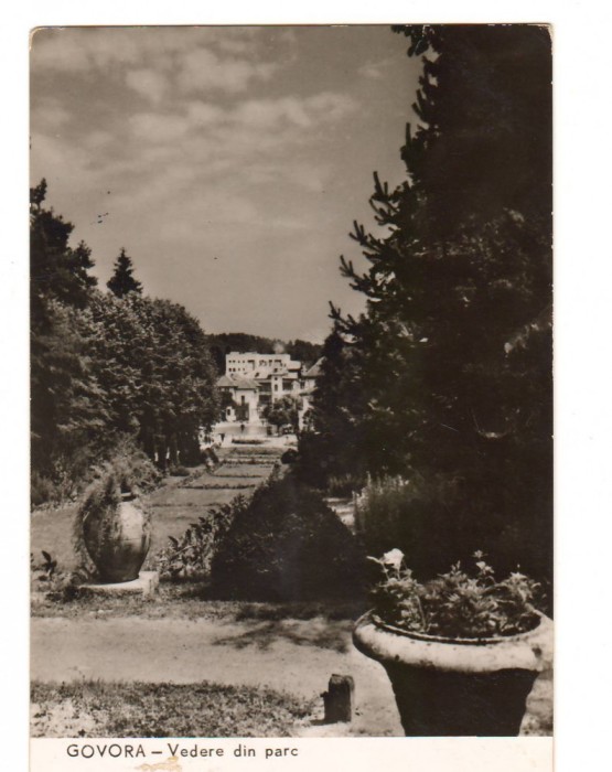 CPIB 21803 - CARTE POSTALA - GOVORA. VEDERE DIN PARC, RPR