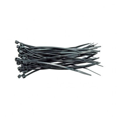 Coliere plastic 370 x 4.8 mm 100 buc negru Vorel 73896 foto