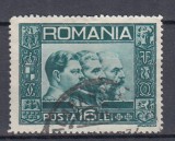 ROMANIA 1932 LP 92 EFIGIA CELOR TREI REGI STAMPILAT