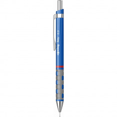 Creion Mecanic ROTRING Tikky III, Mina de 0.5 mm, Albastru, Corp din Plastic cu Radiera, Creion Mecanic Albastru, Creioane Mecanice, Creion Mecanic Ro