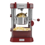 Aparat pentru popcorn Cecotec Fun Taste Corn Classic, 300 W, inox, lumina interna