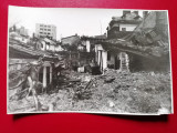 Bucuresti 1944 dupa bombardament str.Radu Greceanu 17x11 cm