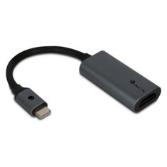 USB C to HDMI Adapter NGS NGS-HUB-0055 Grey 4K Ultra HD Black Black/Grey foto