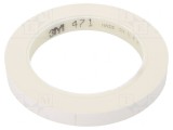 Bandă de Marcare Albă 33m x 12mm, 3M