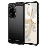 Husa carbon compatibila honor 100 pro, tech protect antisoc, negru