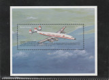 Sierra Leone 1994-Aviatie,LOCKHEED L-1649A STARLINER,colita dant.MNH,Mi.Bl.422, Nestampilat