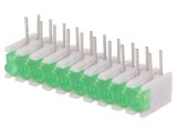LED Verde 20mA Difuz 10 Diode