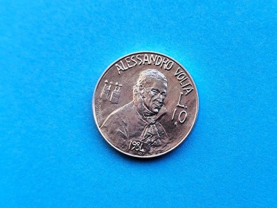 10 Lire 1984 San Marino-UNC-RAR-in realitate arata bine! foto