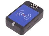 Cititor RFID ELATEC TWN4 USB 4,3-5,5V cu antenă 100mm, dimensiuni 60x39x16,5mm