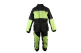 Costum ploaie din 2 parti Adrenaline Orcan 2.0, negru/galben, marime 4XL