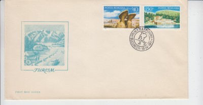 C12 - FDC Romania - Turism - LP761 - 1971 foto