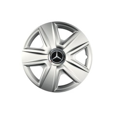 Set 4 capace roti Cu Inel Cromat Esprit R15 pentru gama auto Mercedes foto