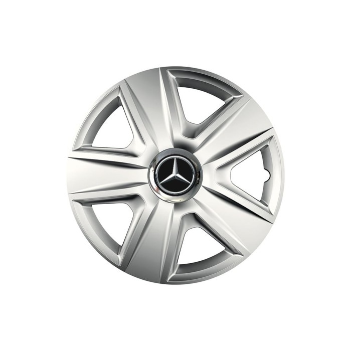 Set 4 capace roti Cu Inel Cromat Esprit R16 pentru gama auto Mercedes
