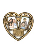 Rama foto colaj cu lumini HEART 2 poze