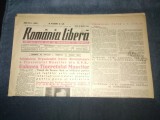 ZIARUL ROMANIA LIBERA 22 MARTIE 1949
