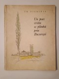 Th. Pieridis (dedicație pt. Veronica Porumbacu/ autograf) - Un poet străin se plimbă prin București