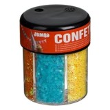 Sclipici-Confetti Neon &icirc;n Formă de Inimi și Stele - 6 Culori, CMCLASS