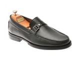 Mocasini eleganti LE COLONEL negri, 482134, din piele naturala