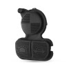 Membrana cauciuc pad 3 butoane pentru cheie BMW &ndash; Compatibil E36, E38, E39, E46, Z3, Z4, X3, X5, Seria 3/5/7