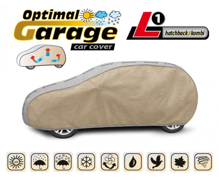 Protectie exterioara Optimal Garage L1 Hatchback/combi 405 &ndash; 430 cm Kft Auto