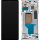 Cumpara ieftin Display cu Touchscreen Motorola Edge 30 Ultra, cu Rama, Alb (Starlight White), Service Pack 5D68C21453