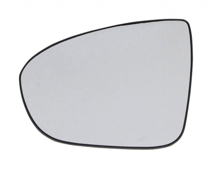Geam oglinda Opel Meriva B, 06.2010-01.2014, partea Stanga, culoare sticla crom, sticla asferica, cu incalzire, 1428487