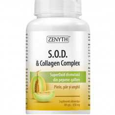 Supliment S.O.D. cu Collagen Complex 650mg 80cps Zenyth