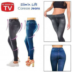 Colanti imitatie blugi Slim N Lift Caresse Jeans foto