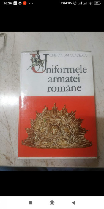 Uniformele armatei rom&acirc;ne