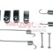 Set accesorii, saboti frana parcare KIA SORENTO II (XM) (2009 - 2015) METZGER 105-0019