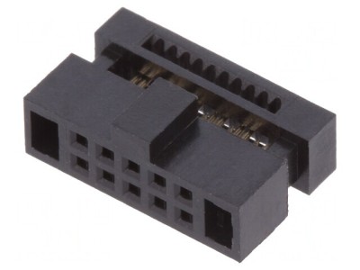 Conector IDC Mamă 10 Pini 1.27mm foto