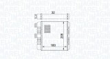Radiator incalzire habitaclu Opel Astra F, Astra G, Astra H, Zafira / Zafira Family B, Zafira A, Zafira B Motor 1.2 16V, 1.2 16V, 1.2 16V, 1.4, 1.4,