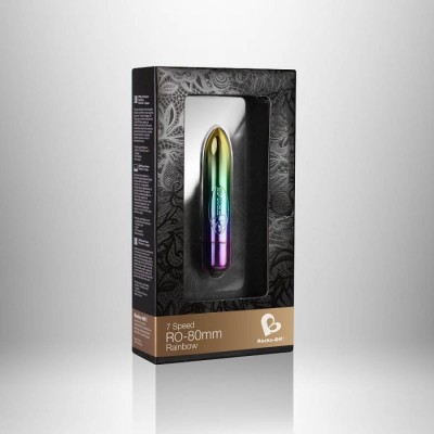 Glont Vibrator RO-80mm Rainbow foto