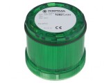 Semnalizator LED Verde 24VDC IP65 &Oslash;70mm