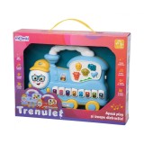Cumpara ieftin JUCARIE TRENULET CU LUMINI SI SUNETE, Unisex, MomKi