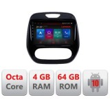 Navigatie Renault Captur E-CAPTUR Octa Core cu Android Radio Bluetooth Internet GPS WIFI DSP 4+64GB 4G CarStore Technology