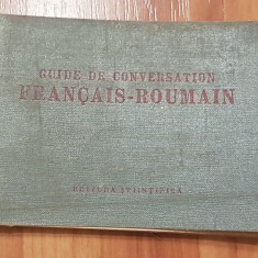 Guide de conversation Francais Roumain 1957