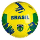 Minge de fotbal Nr. 5, design Brazilia, Galben, CMCLASS