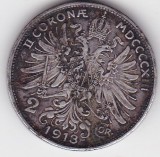 Austria Ungaria 2 COROANE KORONA 1913