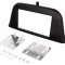 Cadru Radio 2 DIN Negru Iveco